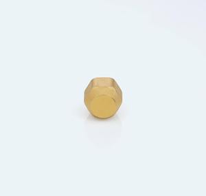 Paquete de 15 Tapones de Latón BrassBlizz de 3/8 con Rosca 5/8-18, Tapa Roscada de 45 Grados SAE 1000 PSI, Tapón de Sellado de Latón para Líneas de Aire Acondicionado, Hidráulicas y Combustible - Product Image 4