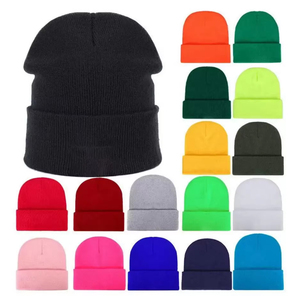 2026 New Warm Nylon Cuffed Cap Factory Manufacturer's Knit Stretch Beanie <b>Hat</b> for <b>Men</b> <b>Winter</b> Bobble Cap - Product Image 3