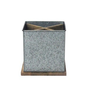 Support élégant et robuste en métal pour pots de fleurs surélevés, pour intérieur et extérieur, idéal pour la maison et le jardin - Product Image 2