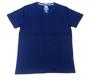 Impression sur demande 160gsm 180g blanc col en v hommes 100% coton t-shirt impression personnaliser Logo T-Shirt plaine t-shirts pour la sérigraphie - Product Image 4