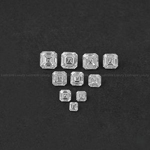 Diamante Cultivado en Laboratorio con Corte Asscher Certificado, 0.50-15.00 CT, Calificación IGI EF-VVS EF-VS, Gema Suelta, Joyería Solitaria Ecológica - Product Image 2