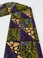 Tissu en coton imprimé africain Freetown, motifs uniques, vêtements pour femmes, fabrication textile OEM