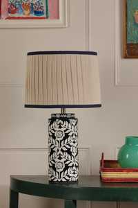 Luxury Bone Inlay Nordic Modern LED <b>Table</b> Lamp <b>Blue</b> Living Room <b>Bedside</b> Lamp Dimmable from india arif handicrafts handmade - Product Image 5