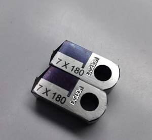 Outil de coupe diamant Posalux en forme de V personnalisé 7mm 8mm outil de fraise en bout de bijoux avec diamant CVD pour la fabrication de bijoux - Product Image 1