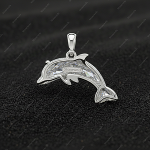 Diamant de laboratoire fantaisie de couleur créée en laboratoire, forme dauphin, 0,5-5 carats, prix d'usine en gros, fournisseur B2B pour le dropshipping - Product Image 2