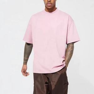 T-shirts d'été pour hommes de haute qualité, coupe ajustée, manches courtes, respirants, col rond, tenue formelle avec logo imprimé sur le devant - Product Image 2