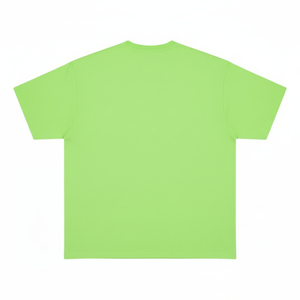 Camiseta Extra Grande con Cuello Redondo, Estampado Tribal Verde Lima, Talla Grande, Manga Regular, Tejido Jersey para Mujer Adulta - Product Image 2