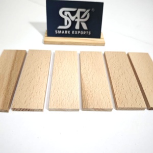 Manches de couteau en bois de hêtre européen fabriquées à la main, plaquettes de manches en bois dur de qualité supérieure pour la fabrication de couteaux personnalisés et projets de bricolage - Product Image 5