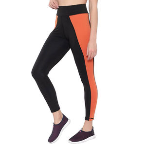 Leggings de yoga à taille élastique, taille mi-haute, unis, pour femmes, pour la course, le yoga et la gym, avec ajustement flexible, confortables pour un usage quotidien - Product Image 1