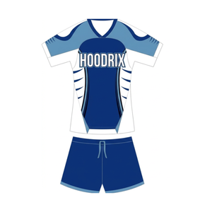 Uniforme de Rugby Sublimado Personalizado, Kit Completo, Tela de Poliéster Transpirable con Costuras Reforzadas, Equipamiento Deportivo Profesional para Equipos - Product Image 3