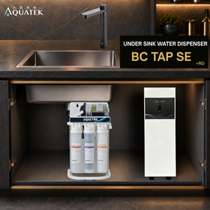 Système sous-évier Aquatek BC Tap SE |   Chauffe-eau domestique 2L |   Système d'osmose inverse à 5 étapes |   Chauffage efficace 750W |   Optimisation de l'espace - Product Image 1
