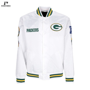Veste en satin de sport de haute qualité pour hommes, tissu satiné, boutons sur le devant, broderie personnalisée, vestes de baseball en satin - Product Image 6