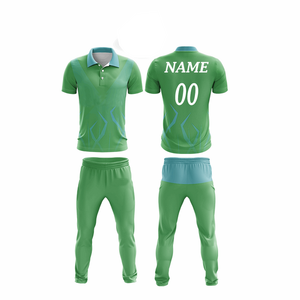 Nouvelle conception, uniforme de cricket personnalisé sublimé, respirant, nom du joueur, classique, durable, séchage rapide - Product Image 3