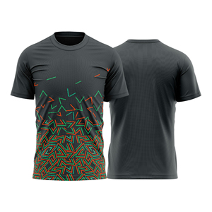 Camiseta de Fútbol Transpirable y Ligera de Manga Corta 100% Poliéster para Adultos Unisex, Cuello Redondo, para Entrenamiento y Partido, de Secado Rápido - Product Image 4