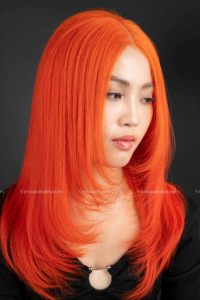Peluca de pelo Remy vietnamita de 30 pulgadas al por mayor para mujeres negras, parte superior de encaje alineado con cutícula, sensación de mano suave asequible - Product Image 3