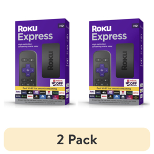 Dispositivo de transmisión Roku Express HD con control remoto simple, TV gratuita y en vivo - Product Image 6