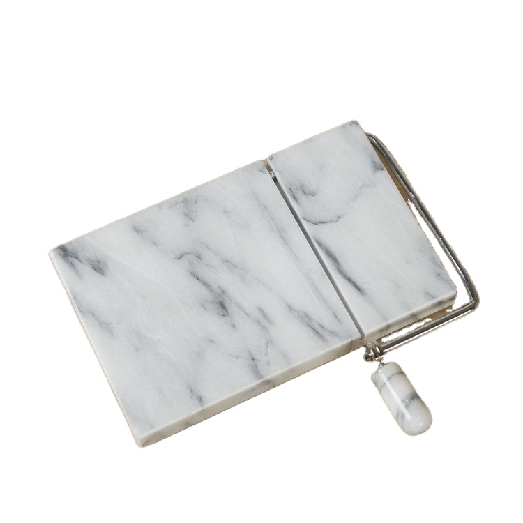 Белый мраморный резак для сыра резак для мыла
