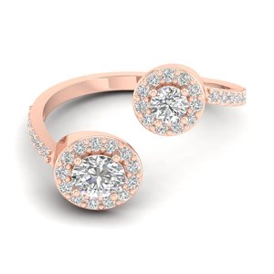 REYES Luxury Fine Jewellery Wholesale 925 Sterling <b>Silver</b> Moissanite Eternity <b>Rings</b> <b>Adjustable</b> Size Women Engagement <b>Rings</b> - Product Image 6
