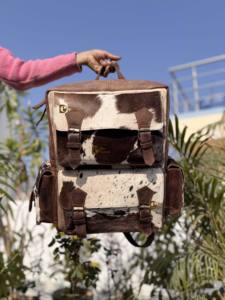 Nouveauté 2026 : Sac à dos en cuir de vachette véritable, élégant, unisexe, sac d'école, sac de créateur unique - Product Image 4