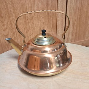 Luxury Handmade Copper Kettle Wooden Handle Elegant <b>Teapot</b> for Kitchen Dining Serving and Gift Purpose Home Hotel Decorative Use - Product Image 6