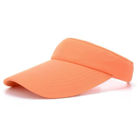 Gorra de tenis de lona ligera con visera ajustable, personalizada al por mayor, OEM, con cierre trasero, para ciclismo, correr y protección solar.