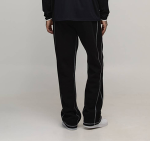 Pantalones Deportivos de Hombre con Logotipo Bordado Personalizado, Estilo Racing, Corte Ajustado, Cordón Ajustable, Contraste de Color, para Fitness y Uso Urbano - Product Image 6