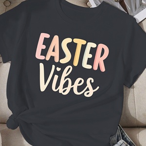 เสื้อยืดสตรี Comfit ลายอีสเตอร์ Vibes - Product Image 1