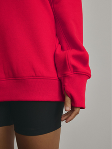 Sweat-shirts à capuche pour femmes, 100 % coton, tissu doux, logo personnalisé, couleur unie, manches longues, avec cordon de serrage. - Product Image 4