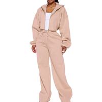Ensemble de survêtement vintage personnalisé pour femme, deux pièces, à carreaux, écologique, séchage rapide, grande taille, pour l'hiver, avec boutons et fermeture éclair