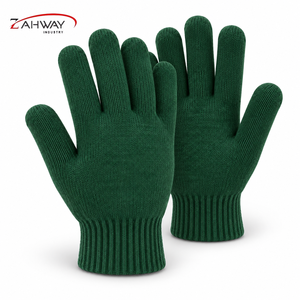 Gants d'hiver en coton personnalisés avec doublure chaude, tissu extensible, ajustement confortable, construction légère pour les activités de plein air - Product Image 2