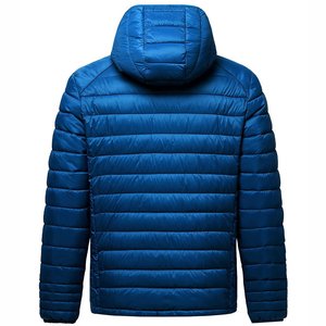Men's Hooded Puffer Jacket Windproof <b>Warm</b> Winter Coat Lightweight Custom OEM ODM Factory Wholesale Outerwear - Product Image 2