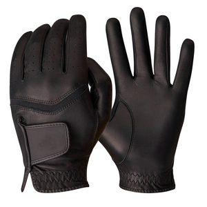 Gants de golf en cuir Cabretta 2026 respirants, design personnalisé, unisexe, pour le sport, directement du fabricant - Product Image 2