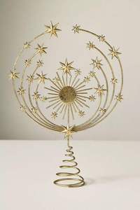 Brass Bow <b>Tree</b> Topper for <b>Artificial</b> Christmas <b>Tree</b> <b>Indoor</b> Decor Luxury Pine Style Easy Installation wholesale india - Product Image 5