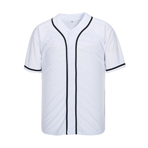 Manufacturer Customized Solid Color Design Printing Teamwear Name Your Number Vintage Quick Dry Breathable Men <b>Baseball</b> jersey - Product Image 6