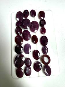 Gema de Rubí Natural con Corte Esmeralda Facetado de Tamaño Libre |   Piedra de Rubí Roja Suelta para Joyería y Venta al por Mayor - Product Image 4