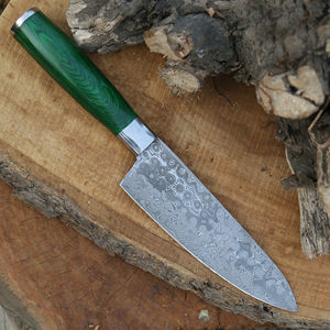 Cuchillos de Chef de Acero de Damasco con Mango Elegante, Cuchillos de Chef de Acero de Damasco de Alta Calidad para Corte Preciso, Uso Profesional - Product Image 6