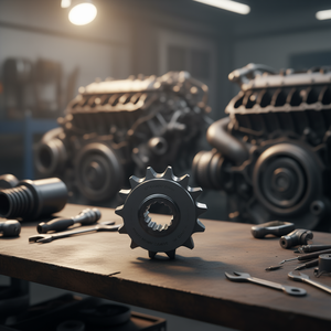 Piñón de Distribución de 14 Dientes para Sistema de Sincronización del Motor, Piezas de Maquinaria - Product Image 3