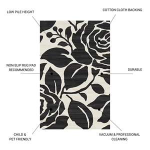 FENIX-Alfombra Accent de 30 \ "46 X \", juego de alfombras y alfombras, de estilo acento, de la marca FENIX - Product Image 4