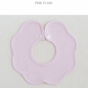 JALBEBE Bavaglino per Neonati con Fiori, Ecologico, Lavabile, in Morbido Cotone, Monostrato, con Bottone a Pressione, Bordo Smerlato, Antibatterico - Product Image 2