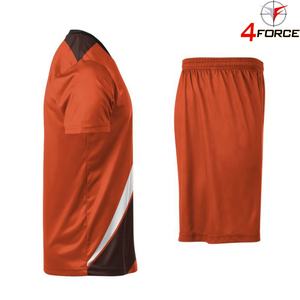 ชุดวอลเลย์บอลชายแบบกำหนดเอง ผ้าโพลีเอสเตอร์ 100% แห้งเร็ว ระบายอากาศได้ดี พร้อมกางเกงขาสั้น ดีไซน์เชือกผูก ใส่สบาย - Product Image 4