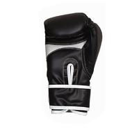 Gants de boxe professionnels en cuir OEM pour l'entraînement et la compétition, fermeture auto-agrippante, logo personnalisé, vente en gros
