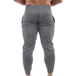 Anti Wrinkle <b>Jogger</b> Pants Men Breathable Cotton Polyester Blend Drawstring Waist <b>Slim</b> Sweatpants - Product Image 6