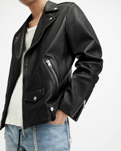 Breathable Winter Warm <b>Men</b> <b>Leather</b> <b>Jacket</b> Casual Wear <b>Men</b> <b>Leather</b> <b>Jacket</b> in Reasonable Price - Product Image 3