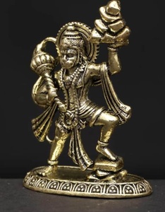 Estatua Grande de Latón del Señor |   Artesanía Metálica Moderna Hecha a Mano, Figura Artística Duradera del Dios Hindú de la Fortuna, Decoración para el Hogar o Templo - Product Image 2