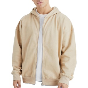 Sudaderas con Capucha y Cremallera para Hombre, Transpirables, para Invierno, Ajuste Holgado y Delgado, Impermeables, con Forro Polar, Logotipo Personalizado y Diseño, Servicio OEM, Venta al por Mayor - Product Image 4