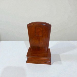 Ancestral <b>memorial</b> <b>plaques</b> can be engraved with custom inscriptions from fragrant wood. - Product Image 4