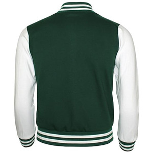 High Quality Manufacturer Chenille Embroidery <b>Men</b> Oversized College Custom Baseball Bomber Letterman Varsity Jacket - Product Image 3