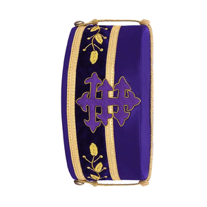 Gorra de la 32ª Escuadra del Rito Escocés, Negra, Bordada a Mano, de Alta Calidad, con Alas y Bordado de Hilos Metálicos, Regalia Masónica - Product Image 3