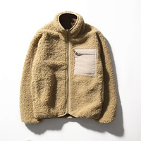 Sweat-shirt d'hiver personnalisé de haute qualité avec logo, pull unisexe, veste en polaire sherpa unisexe pour homme