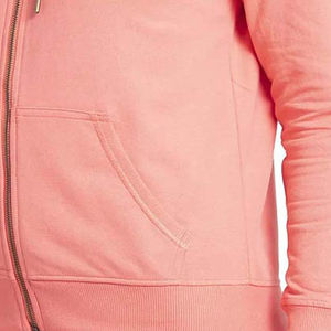 Sweat à capuche zippé en polaire respirant et chaud pour femme, style streetwear décontracté, doublé, anti-rétrécissement, grandes tailles, personnalisable sur le devant - Product Image 5